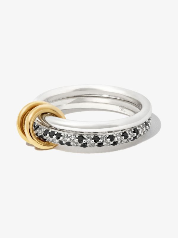 browns Spinelli Kilcollin 18K white gold Virgo diamond ring | Browns Rings