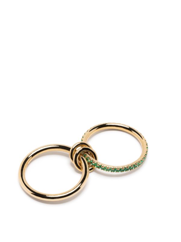 Browns Spinelli Kilcollin 18K Yellow Gold Ceres Emerald Ring | Browns Fine Rings