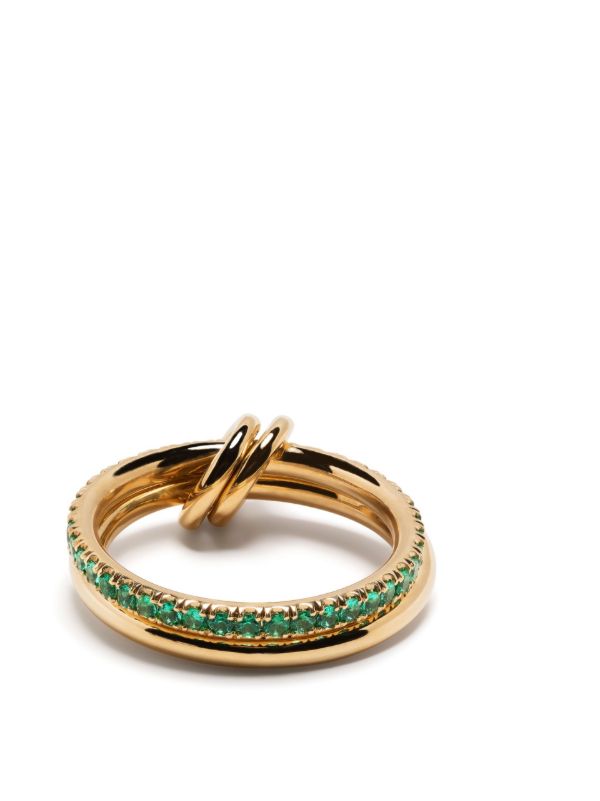 Browns Spinelli Kilcollin 18K Yellow Gold Ceres Emerald Ring | Browns Fine Rings