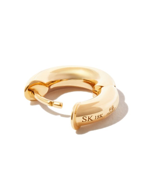 Browns Spinelli Kilcollin 18K Yellow Gold Macro Single Hoop Earring | Browns Earrings