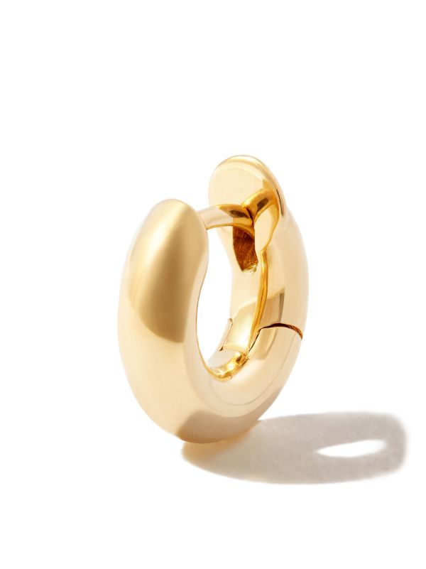 browns Spinelli Kilcollin 18K yellow gold Mini Macro single hoop earring | Browns Earrings