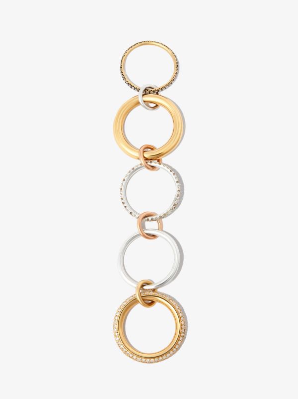 Browns Spinelli Kilcollin 18K Yellow Gold Nexus Diamond Ring | Browns Fine Rings
