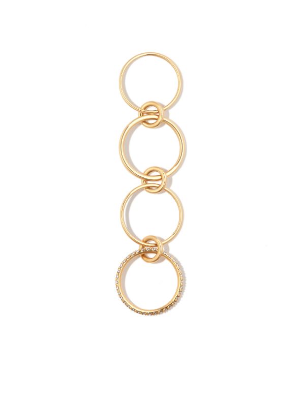 Browns Spinelli Kilcollin 18K Yellow Gold Pisces Diamond Ring | Browns Fine Rings