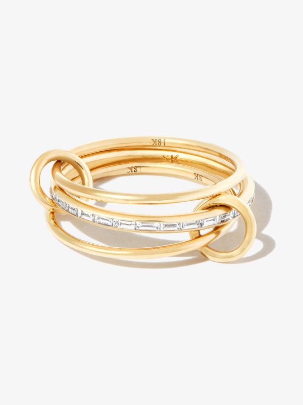 browns Spinelli Kilcollin 18K yellow gold Rhea diamond ring | Browns Fine Rings