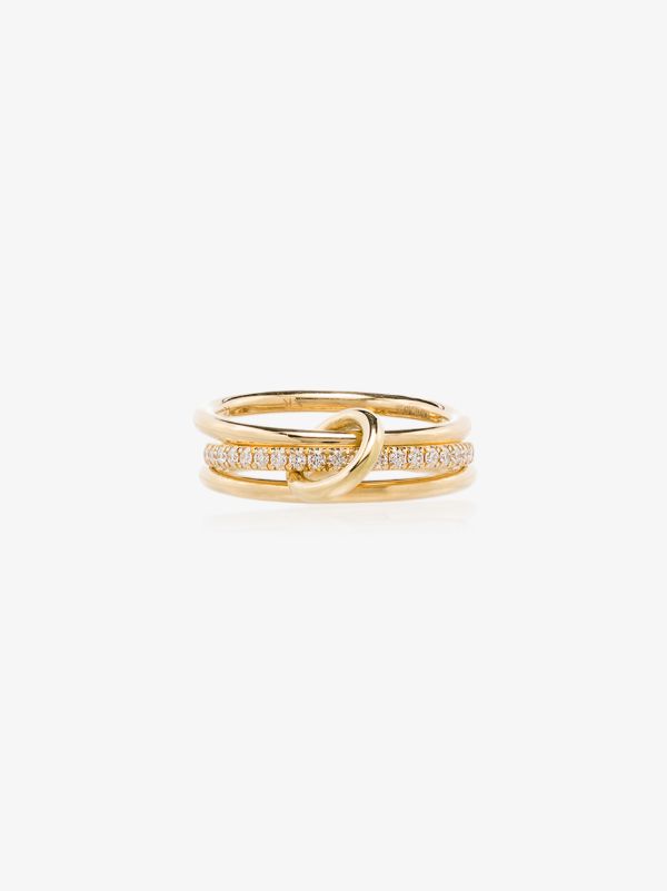 Browns Spinelli Kilcollin 18K Yellow Gold Sonny Diamond Ring | Browns Fine Rings