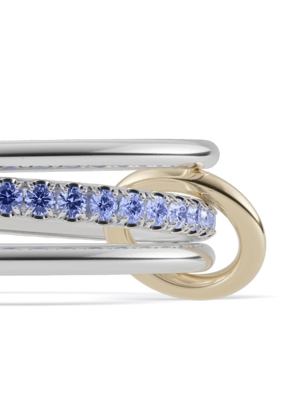 Browns Spinelli Kilcollin 18kt Yellow Gold Tigris Sapphire Ring | Browns Fine Rings