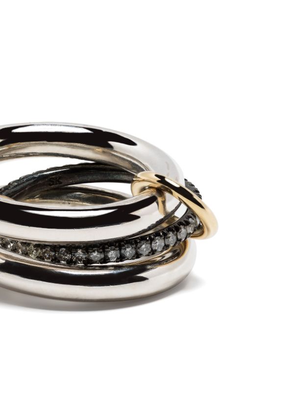 Browns Spinelli Kilcollin Sterling Silver Libra Diamond Ring | Browns Rings