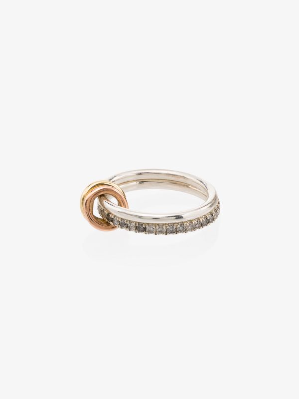 Browns Spinelli Kilcollin Sterling Silver Marigold Diamond Ring | Browns Fine Rings
