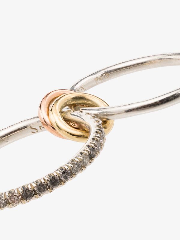 Browns Spinelli Kilcollin Sterling Silver Marigold Diamond Ring | Browns Fine Rings