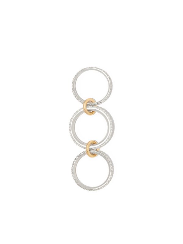 Browns Spinelli Kilcollin Sterling Silver Nova Diamond Ring | Browns Fine Rings