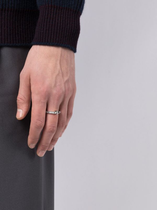 Browns Spinelli Kilcollin Sterling Silver Ovio Diamond Ring | Browns Rings