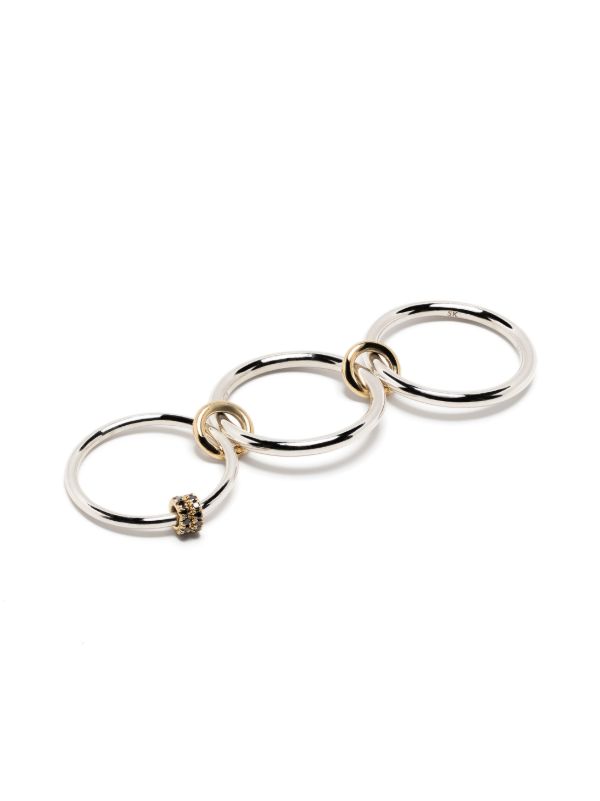 Browns Spinelli Kilcollin Sterling Silver Raneth Diamond Ring | Browns Rings