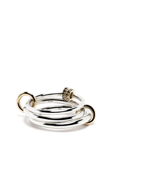 Browns Spinelli Kilcollin Sterling Silver Raneth Diamond Ring | Browns Rings