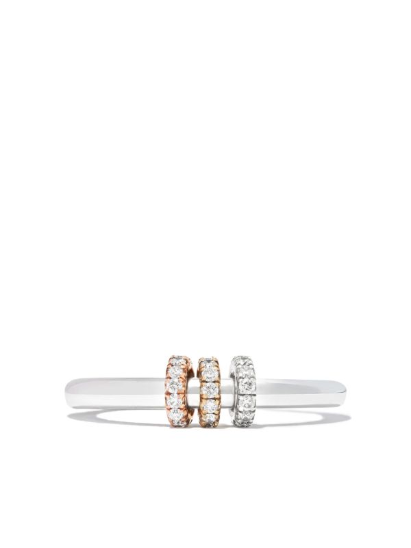 Browns Spinelli Kilcollin Sterling Silver Sirius Diamond Ring | Browns Fine Rings