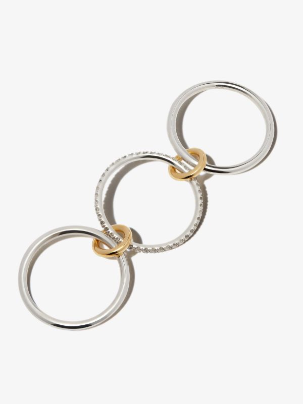 Browns Spinelli Kilcollin Sterling Silver Sonny Diamond Ring | Browns Fine Rings