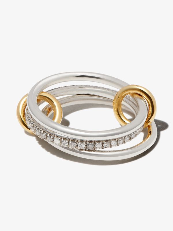 browns Spinelli Kilcollin sterling silver Sonny diamond ring | Browns Fine Rings