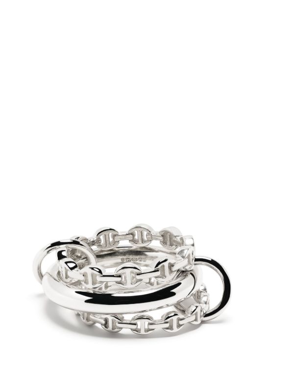 Browns Spinelli Kilcollin X HOORSENBUHS Sterling Silver Microdame Ring | Browns Rings