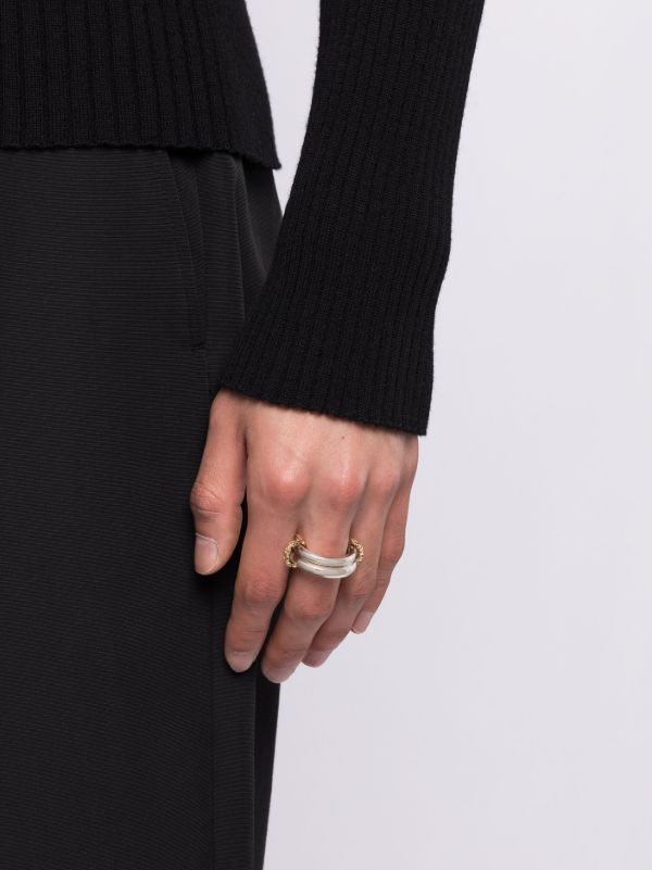 Browns Spinelli Kilcollin X Hoorsenbuhs Sterling Silver Virgo Ring | Browns Rings