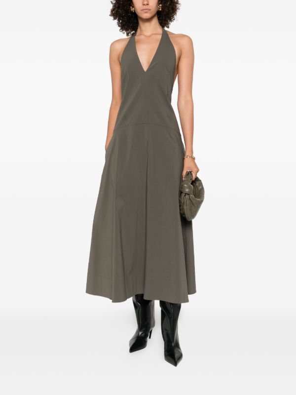 Browns St. Agni Halterneck Sleeveless Maxi Dress | Browns Day Dresses