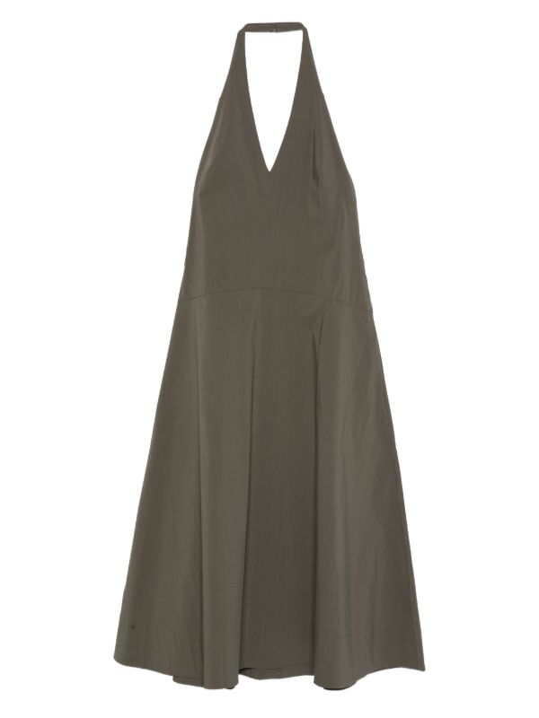 browns St. Agni halterneck sleeveless maxi dress | Browns Day Dresses