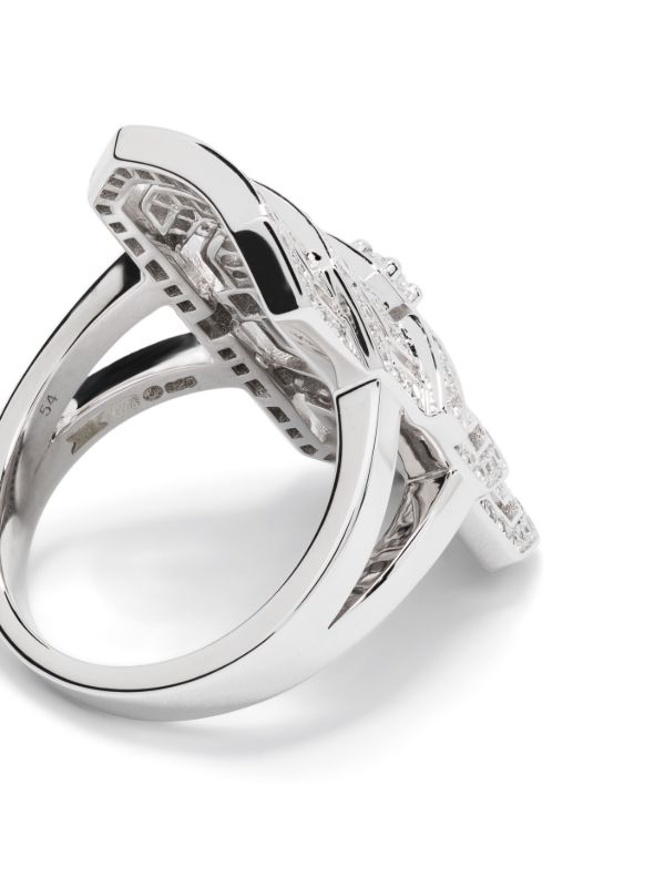 Browns STATEMENT PARIS Silver Ring My Way Diamond Ring | Browns Rings