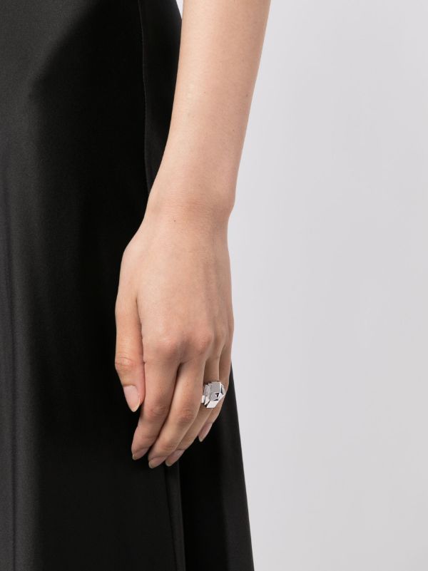 Browns STATEMENT PARIS Sterling Silver Rockaway Pyramid Ring | Browns Rings