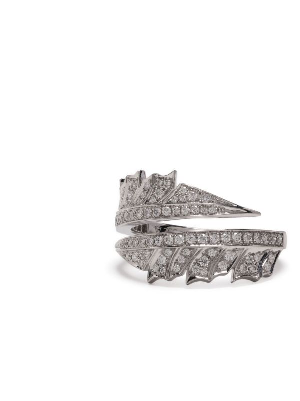 Browns Stephen Webster 18K White Gold Split Ring | Browns Fine Rings