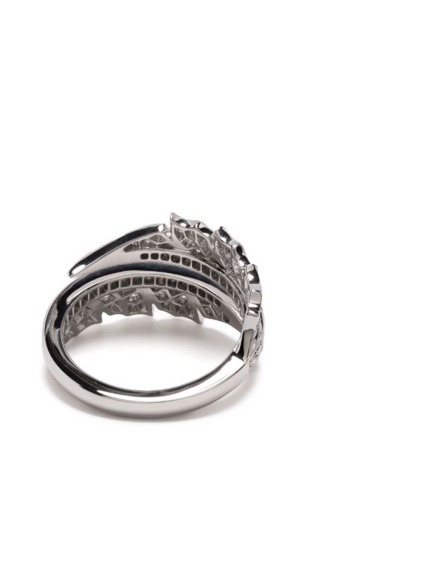 Browns Stephen Webster 18K White Gold Split Ring | Browns Fine Rings