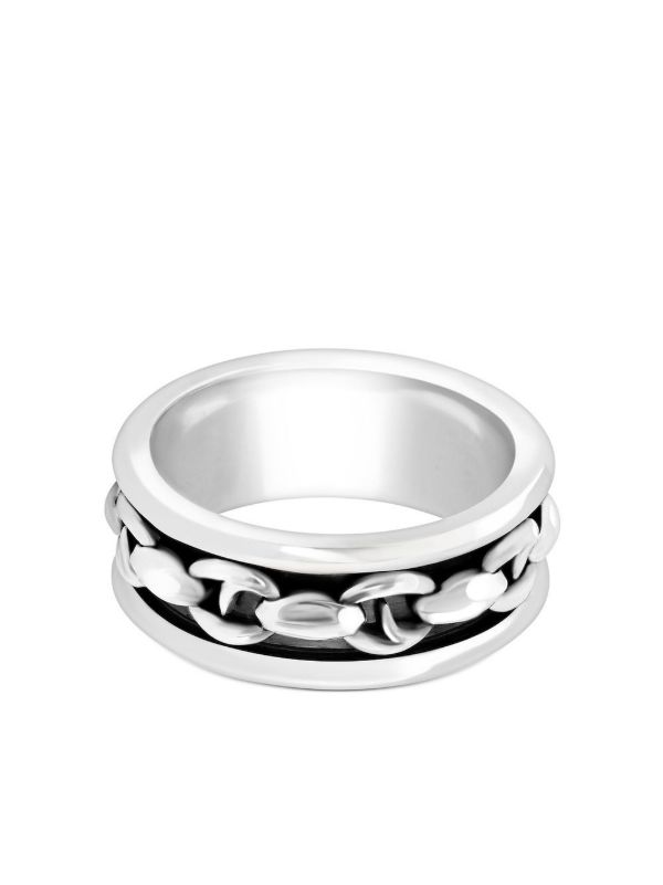 browns Stephen Webster Silver Thorn Addiction Link Ring | Browns Rings