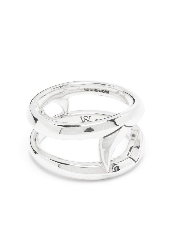 browns Stephen Webster Sterling Silver Double Thorn Ring | Browns Rings