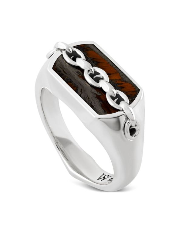 browns Stephen Webster Sterling Silver Inline Pinky Ring | Browns Rings