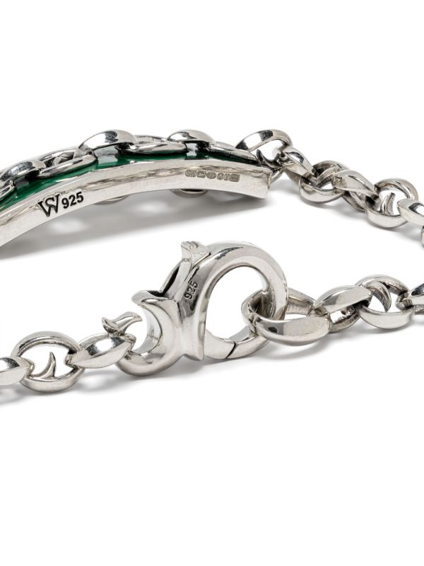 Browns Stephen Webster Sterling Silver Inline Razer Chain Bracelet | Browns Bracelets