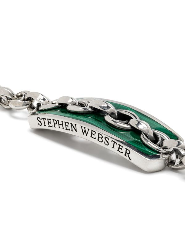 Browns Stephen Webster Sterling Silver Inline Razer Chain Bracelet | Browns Bracelets