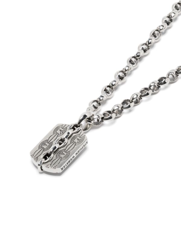 Browns Stephen Webster Sterling Silver Thorn Addiction Necklace | Browns Necklaces