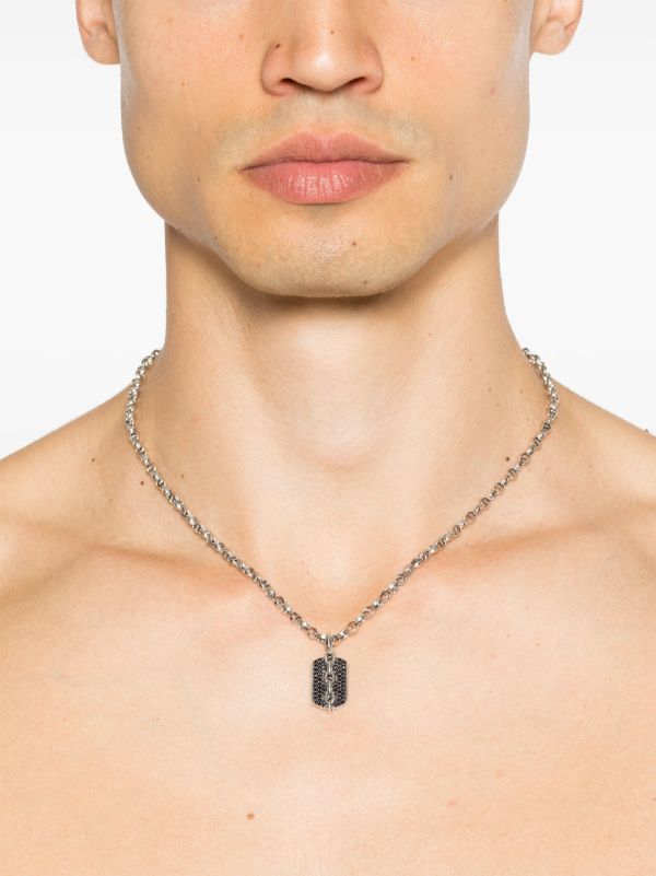 Browns Stephen Webster Sterling Silver Thorn Medium Razer Tag Necklace | Browns Necklaces