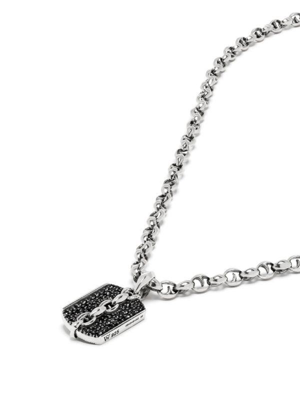 Browns Stephen Webster Sterling Silver Thorn Medium Razer Tag Necklace | Browns Necklaces
