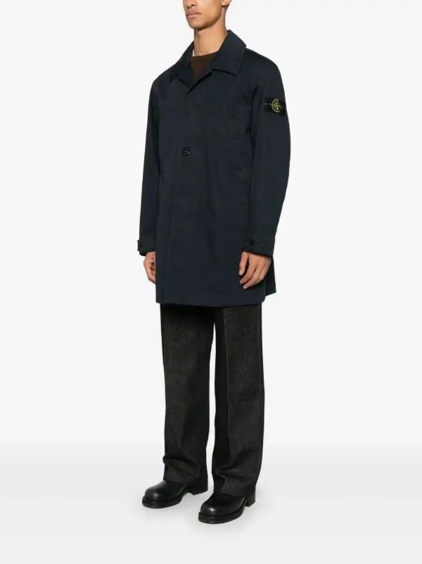 Browns Stone Island Compass-badge Coat | Browns Parkas