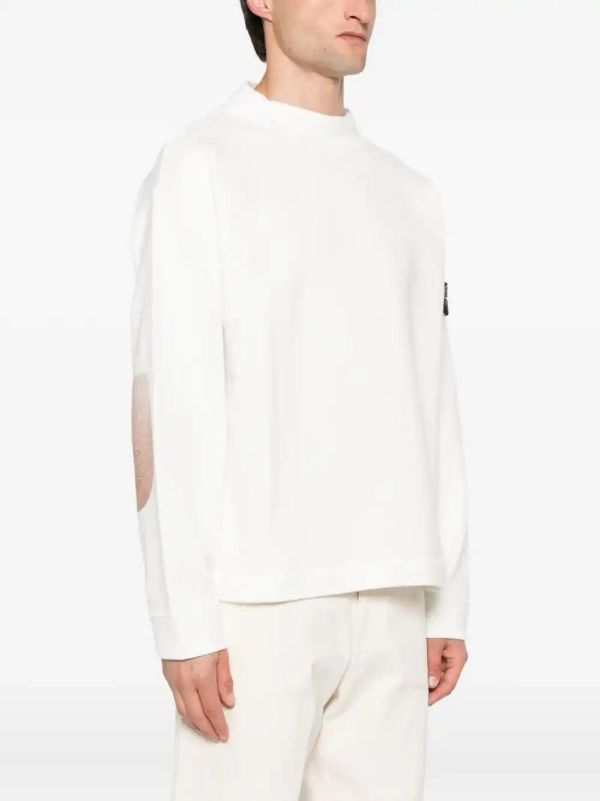 Browns Stone Island Compass-badge Cotton Sweater | Browns Sweatshirts