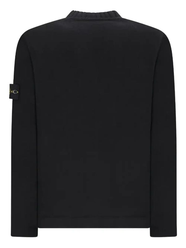 Browns Stone Island Compass-badge Crew-neck Sweater | Browns Knitted Sweaters