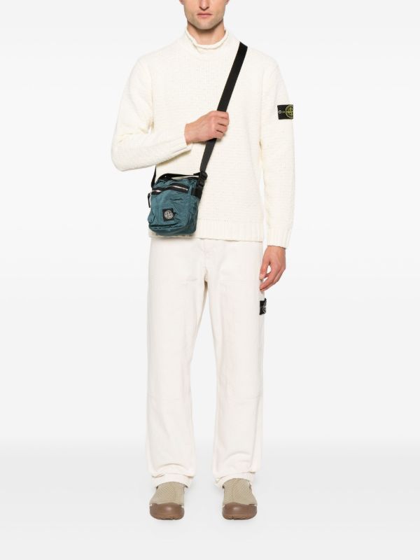 Browns Stone Island Compass-badge Sweater | Browns Knitted Sweaters
