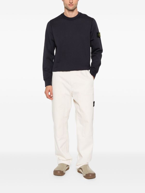 Browns Stone Island Compass-badge Sweatshirt | Browns Sweatshirts