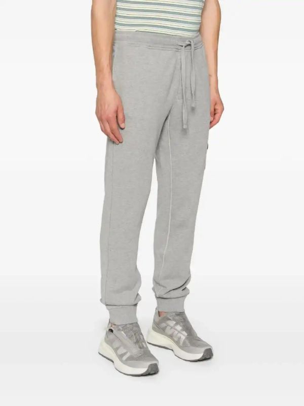 Browns Stone Island Compass-badge Tapered Trousers | Browns Sweatpants