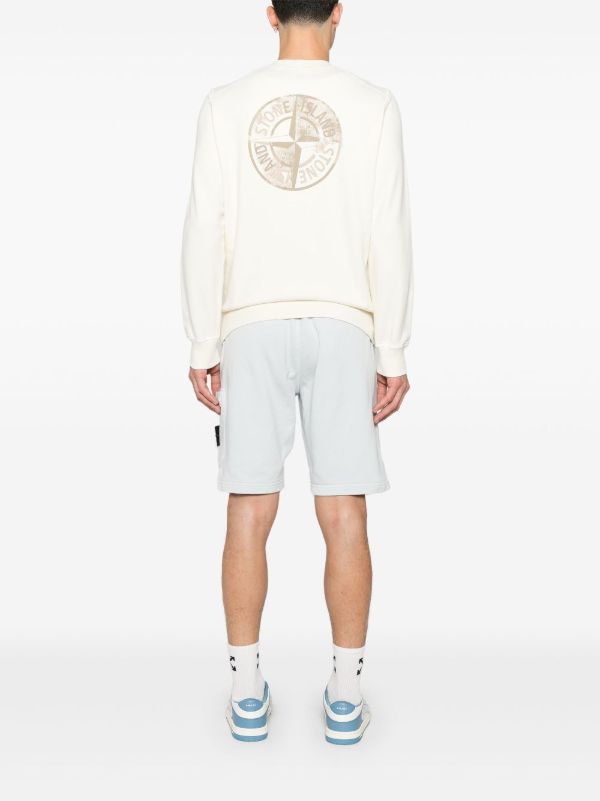 Browns Stone Island Compass-motif Sweatshirt | Browns Sweatshirts