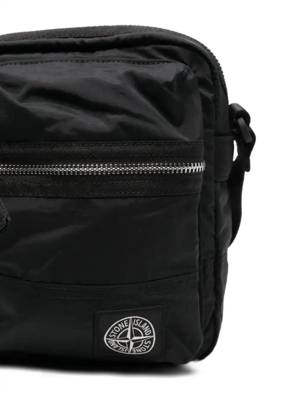 Browns Stone Island Compass-patch Messenger Bag | Browns Messenger Bags
