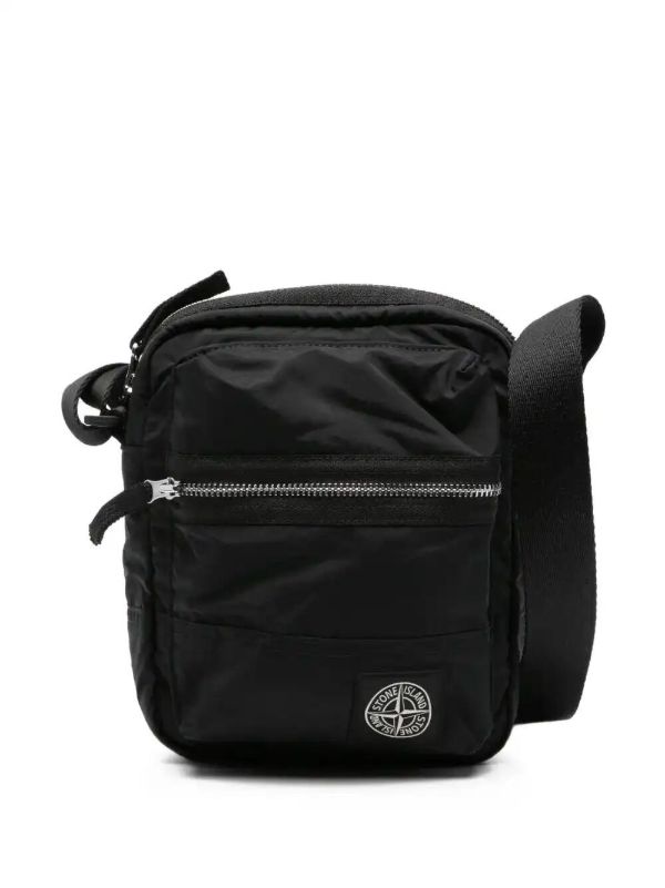 browns Stone Island Compass-patch messenger bag | Browns Messenger Bags