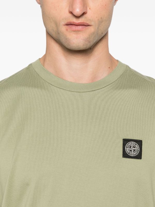 Browns Stone Island Compass-patch T-shirt | Browns T-Shirts