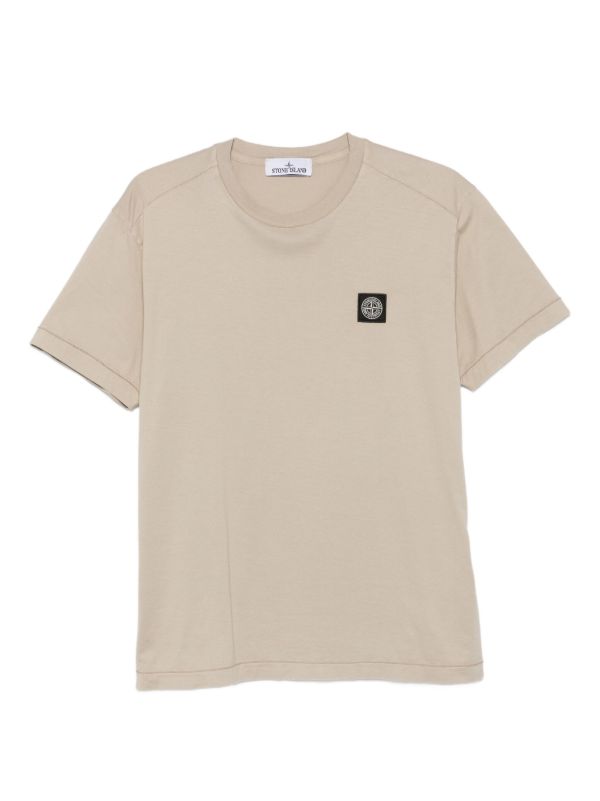 browns Stone Island Compass-patch T-shirt | Browns T-Shirts
