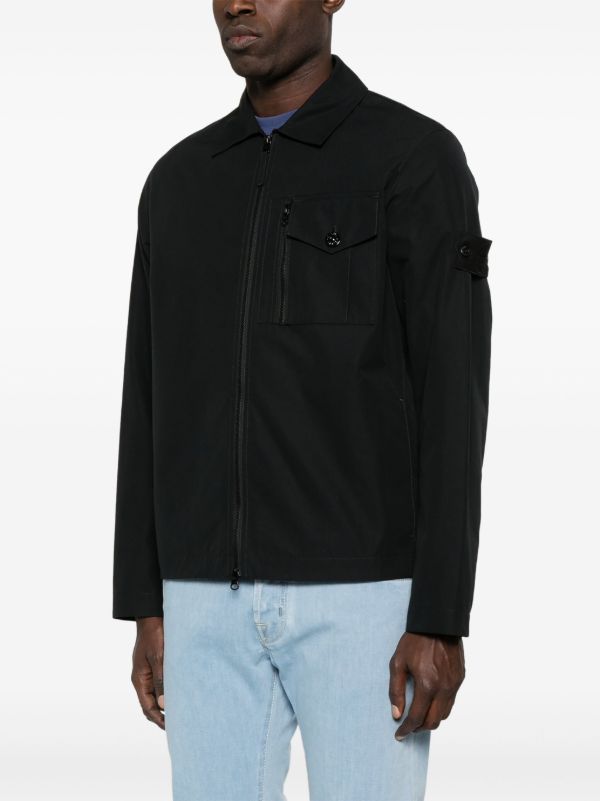 Browns Stone Island Ghost Compass Jacket | Browns Lightweight Jackets