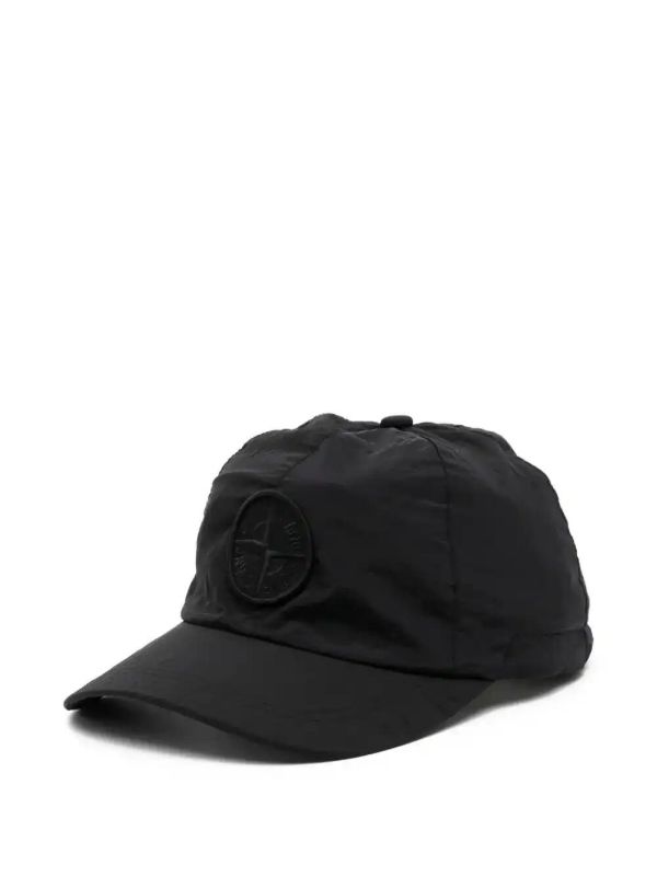 browns Stone Island logo-embroidered baseball cap | Browns Hats
