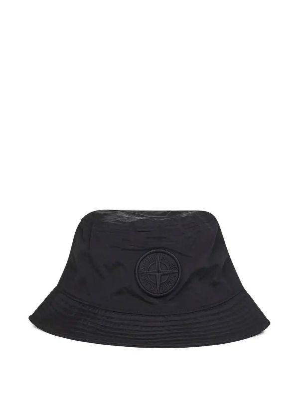 browns Stone Island logo-embroidered bucket hat | Browns Hats